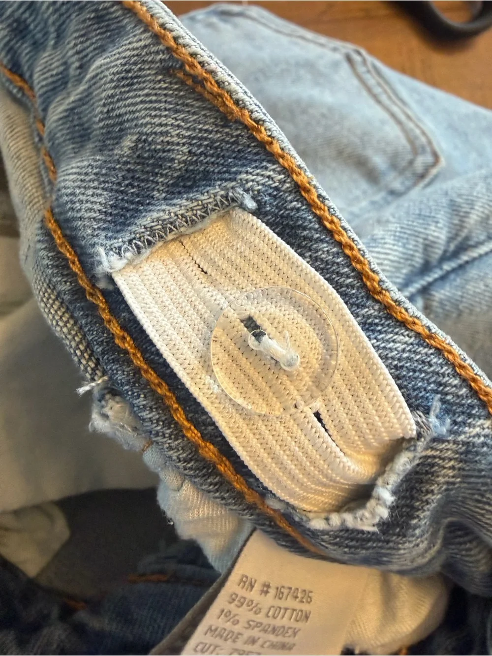 Tractr Light Blue Straight-Leg Kids Jeans